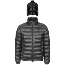 Veste Matelassée Bleue Pour Hommes Veste D'Hiver Veste De Transition Anorak