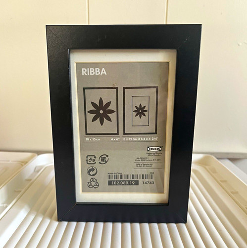 Ikea ribba black - ribba, wood