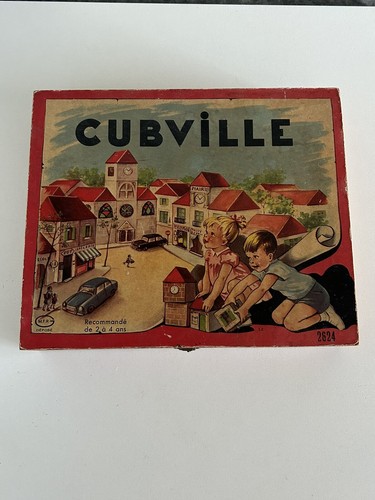 Jeux ancien cubville bois - cubville, en