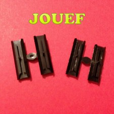 JOUEF LOT de 4 ÉCLISSES ISOLANTES NEUVES pour rails HO TRAINS ELECTRIQUES HO