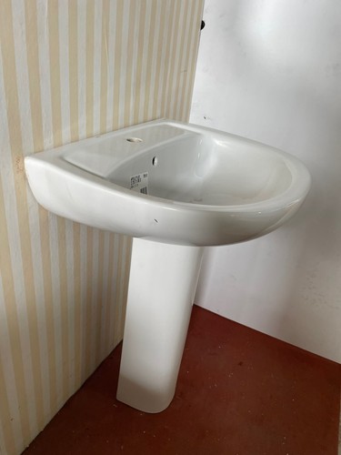 Lavabo avec colonne roche - colonne,