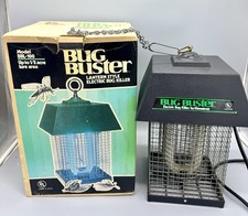Vtg Bug Buster Electric Bug Killer by Klenatron Model BBL-100 Light Zapper 4000V