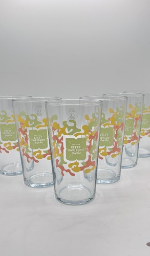 Verres biere effet papillion - verres,