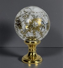 BOULE D ESCALIER  EN CRISTAL