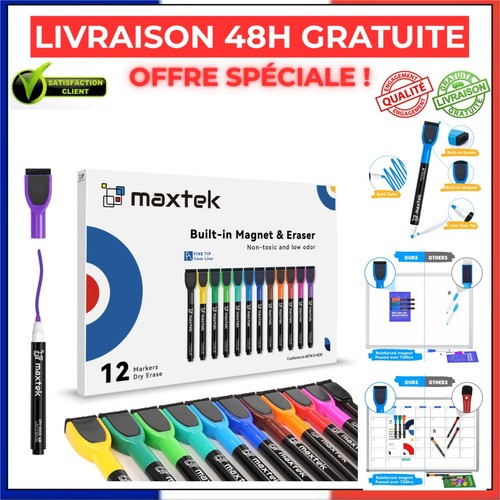 Maxtek feutres tableau - 12,