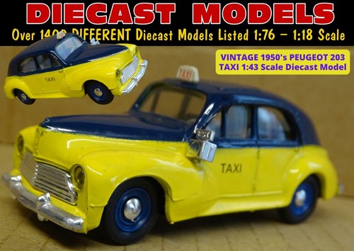 Vintage taxi 1954 peugeot 203 - taxi,