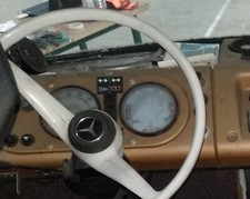 Genuine Mercedes T2 DüDo dashboard special color, oval from 508D manufactured 1976