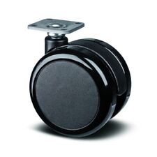 Roulette pivotante - table et bureau - platine - Stylea TENTE