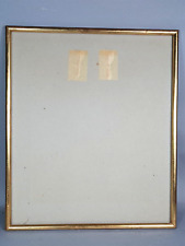 Cadre +verre baguette doré feuille d'or 53x45 cm feuillure 51x43 cm B918