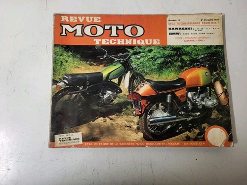 Revue technique moto - technique,