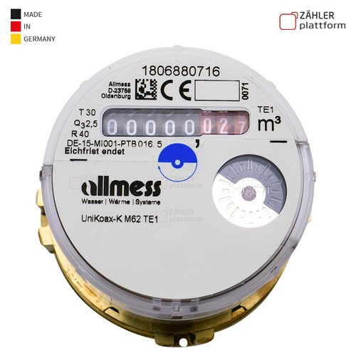 Allmess compteur eau capsule - compteur,