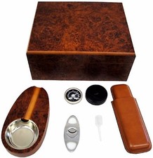 HUMIDOR SET - POUR 25 CIGARES