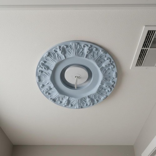 Rosace plafond pu design - de,