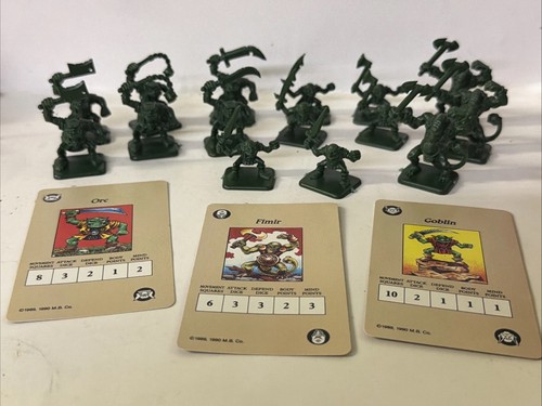 Vintage 1989 hero quest - 1989, board