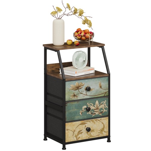 Commode tiroirs en tissu - 3,