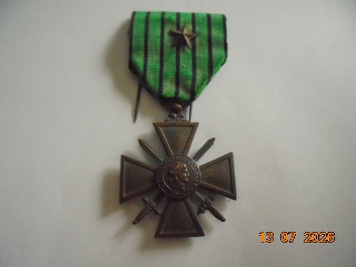 Médaille croix guerre 1939 - médaille,