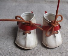 Paire chaussures anciennes DBP 4/40 Poupée Gégé Jumeau Furga Bella ou autre...