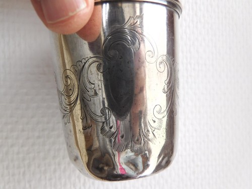 Timbale ancienne argent - timbale,
