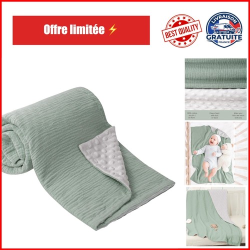 Couverture mousseline douce - couverture,