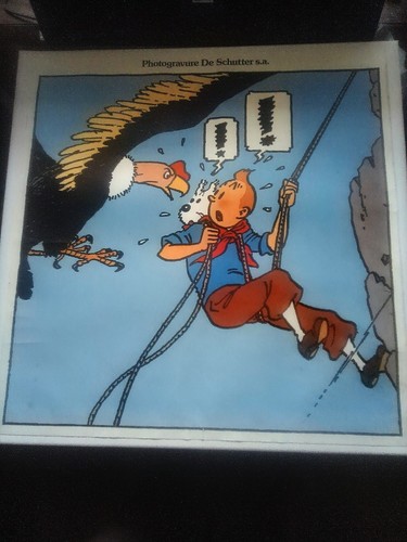 Hergé affiche tintin - .,