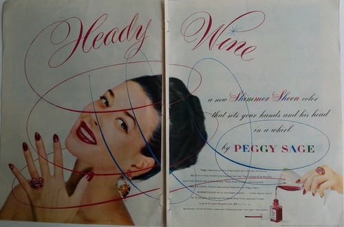 1946 peggy sage heady wine - peggy,