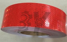 3m=10’ 5cm CCC=DOT-C2 REFLECTIVE CONSPICUITY TAPE SAFETY Red