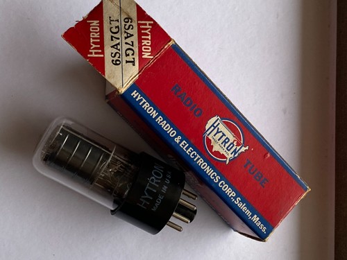 Tube pentode hytron 6sa7gt - pentode,