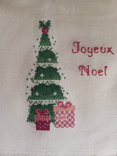 Broderie point croix - broderie,