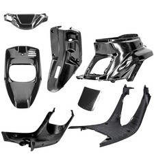 Set 7 Carénage Plastique Noir