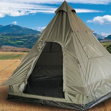 Pyramidenzelt Tipi Tente Olive