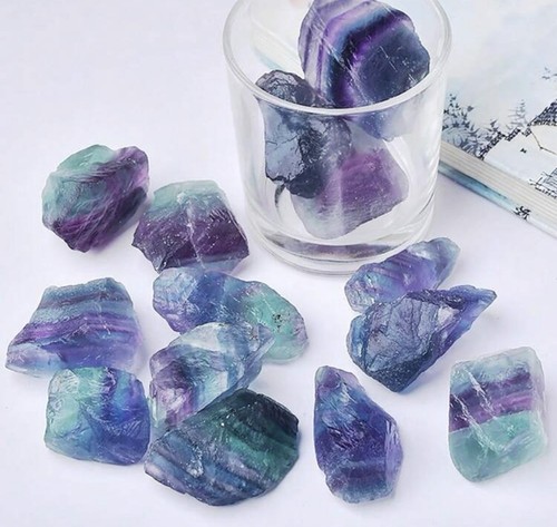 20x cristal roche fluorite - roche,