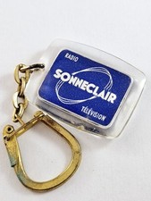 KEYRING - Radio / Television SONNECLAIR 1960s - Saint-Christophe Relief -