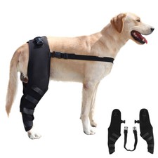 Dog Rear Leg Brace Support Joint Knee Hind Wrap Compression Pet Injury Arthritis