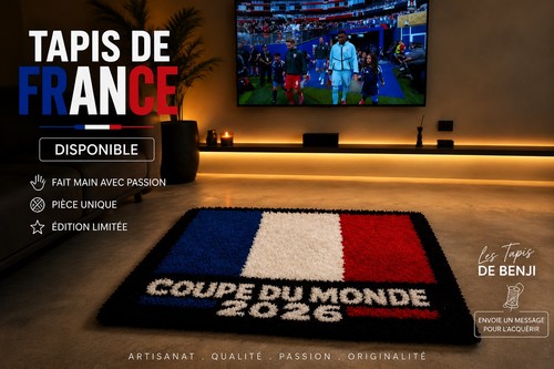 Tapis france coupe - france, du