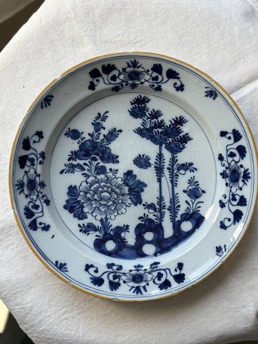 Grand plat faïence de - plat,