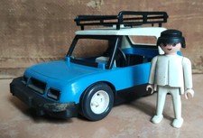 PLAYMOBIL vintage city life voiture voyageuse, set 3210 de 1977 Collection 