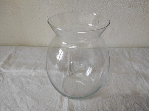 Vase verre transparent 14 - vase,