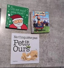 lot de 3 livres cartonnés