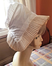 Coiffe de jeune fille fin XIXe