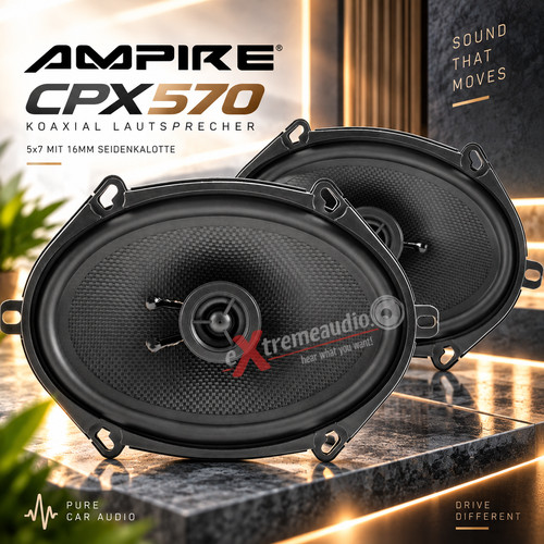Enceintes coaxiales ampire - enceintes,