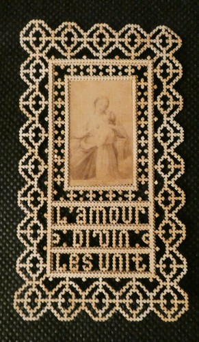 Image pieuse dentelle