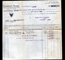 CHATEAUBRIANT (44) AGRICULTURAL MACHINERY FACTORY / PLOW "Charles HUARD" in 1939