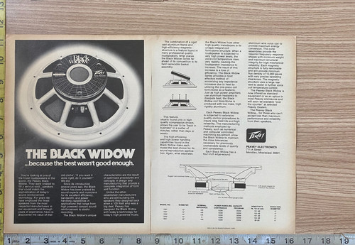 Peavey black widow - widow, 2