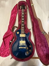 Gibson Les Paul Classic Premium Plus Trans Blue Electric Guitar
