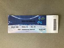 Hamburg SV v Galatasaray 2008-09 Match Ticket