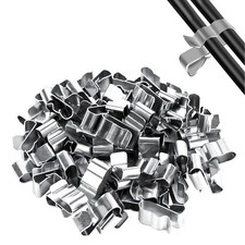 50 Pièces Clips de Fil Métallique Remorque, Acier inoxydable 304 Cadre