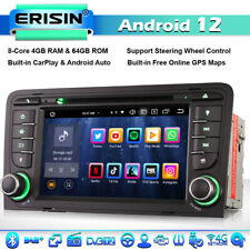 8-Core Android 13 64GO GPS Autoradio pour AUDI A3 S3 RS3 RNSE-PU DAB+WiFi BT 5.0
