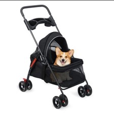 Poussette Chien Chat 4 Roues