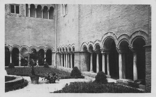 Italie rome chiostro - rome, nella
