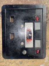 Original Bally Midway Arcade Machine Coin Door With Frame